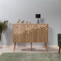 Hanah Home Mega - 120 Consola Roble Sonoma